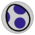 Blue Yoshi's emblem from Mario Kart Tour