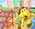 The course icon of the T variant with Gold Koopa (Freerunning)