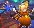 The course icon of the Trick variant with Tanooki Rosalina