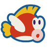 A sticker from Mario Kart World