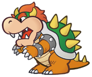 Sprite of Bowser from Paper Mario: The Thousand-Year Door (Nintendo Switch)