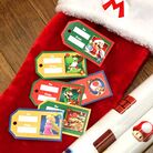 Thumbnail of a set of printable Mario gift tags
