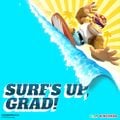 Graduation Day card featuring Funky Kong (using his "New Funky Mode" render from Donkey Kong Country: Tropical Freeze that appears nowhere else in Nintendo artwork)