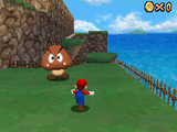 Mario at Tiny-Huge Island