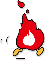 Artwork of the Hot Foot enemy from Super Mario Bros. 3.