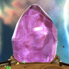 Squared screenshot of a giant crystal in Super Mario Galaxy 2.