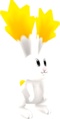 Yellow-and-white Star Bunny