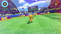 Koopa Troopa performing the Spin Break Special Shot from Mario Tennis Aces