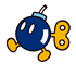 Sticker of Bob-omb from Mario Party Superstars