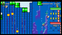 World 18-7 from Super Mario Maker for Nintendo 3DS