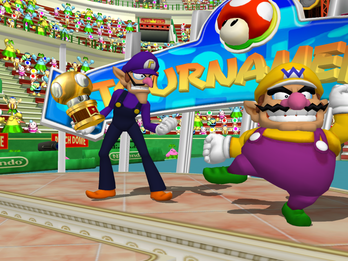 Mushroom Cup Waluigi
