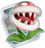 Piranha Plant Clinic Event Medal (Sparkly) from Dr. Mario World