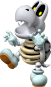 Artwork of Dry Bones in Mario Party 7 (also used in Mario Party DS, Mario Kart Wii and Mario & Sonic at the Rio 2016 Olympic Games)