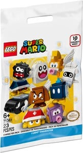 The packaging of series 1 of the LEGO Super Mario Character Packs.