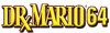 English logo of Dr. Mario 64.
