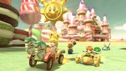 Shine Thief battle in Sweet Sweet Kingdom