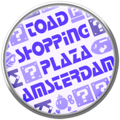 A Toad Shopping Plaza badge (Metropolitan)