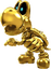 Artwork of Dry Bones (Gold) from Mario Kart Tour