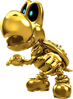 Artwork of Dry Bones (Gold) from Mario Kart Tour