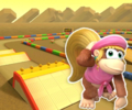 Course icon of RMX Choco Island 1R with Dixie Kong