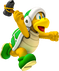 Artwork of Hammer Bro in Mario Party 8 (also used in Mario Super Sluggers, New Super Mario Bros. Wii, Super Mario 3D Land,[1] Super Mario Party and Mario Kart Tour)