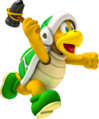 Artwork of Hammer Bro from Mario Party 8 (also used in Mario Super Sluggers, Super Mario Party and Mario Kart Tour)