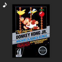 Cover image for the Top tracks playlist from Donkey Kong Jr. on Nintendo Music