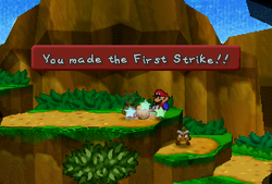 First Strike Super Mario Wiki The Mario Encyclopedia