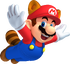 Raccoon Mario artwork from New Super Mario Bros. 2