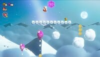 The second 10-flower coin in Bloomps of the Desert Skies in Super Mario Bros. Wonder