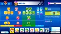 Mario's Skill Tree from Mario + Rabbids Kingdom Battle