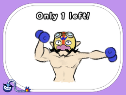 The microgame Pumping Iron in WarioWare Gold