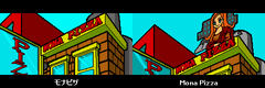 Mona Pizza in the Japanese and American releases of WarioWare: Twisted!