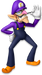 Artwork of Waluigi for Mario Party 10 (reused for Mario Kart Tour)