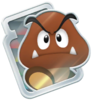 Goomba Clinic Event Medal (Sparkly) from Dr. Mario World