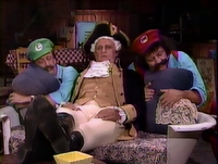 George Washington in The Super Mario Bros. Super Show!