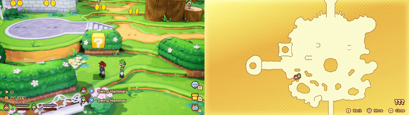 Block 36 in the Soli-Tree from Mario & Luigi: Brothership