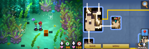 Location of the last 3 hidden blocks in Gwarhar Lagoon.