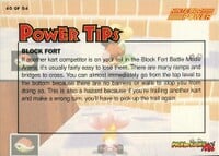One of the Mario Kart 64 Collectible Trading Cards.