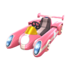 The Pink Speeder from Mario Kart Tour