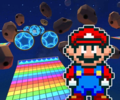 The course icon with Mario (SNES)