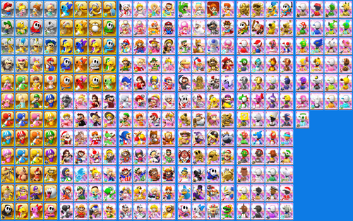 The driver roster in Mario Kart Tour