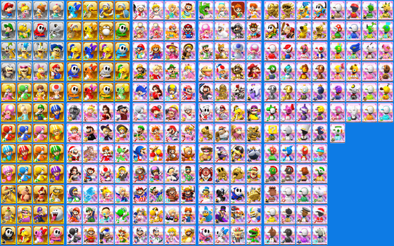 mario characters names list