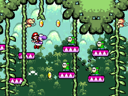 The image for "Athletic BGM" from Super Mario World 2: Yoshi's Island on Nintendo Music.