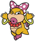 Wendy O. Koopa in Paper Mario: Color Splash.