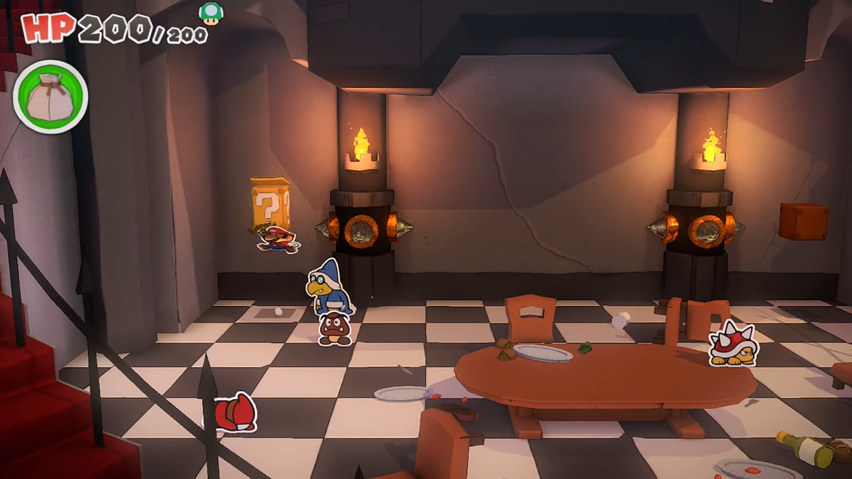 File:PMTOK Bowser's Castle Question Block 4.png - Super Mario Wiki, the ...