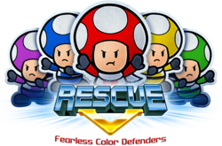 Logo for Rescue V: Fearless Color Defenders