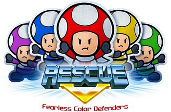 Logo for Rescue V: Fearless Color Defenders