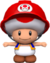 A Toad in Super Mario Maker 2