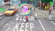 The location of a Power Moon in Super Mario Odyssey